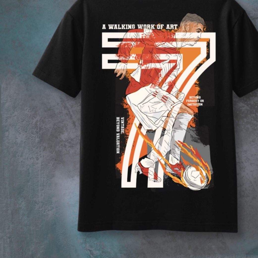 Legacy in Motion - OVERSIZED BLACK TSHIRT