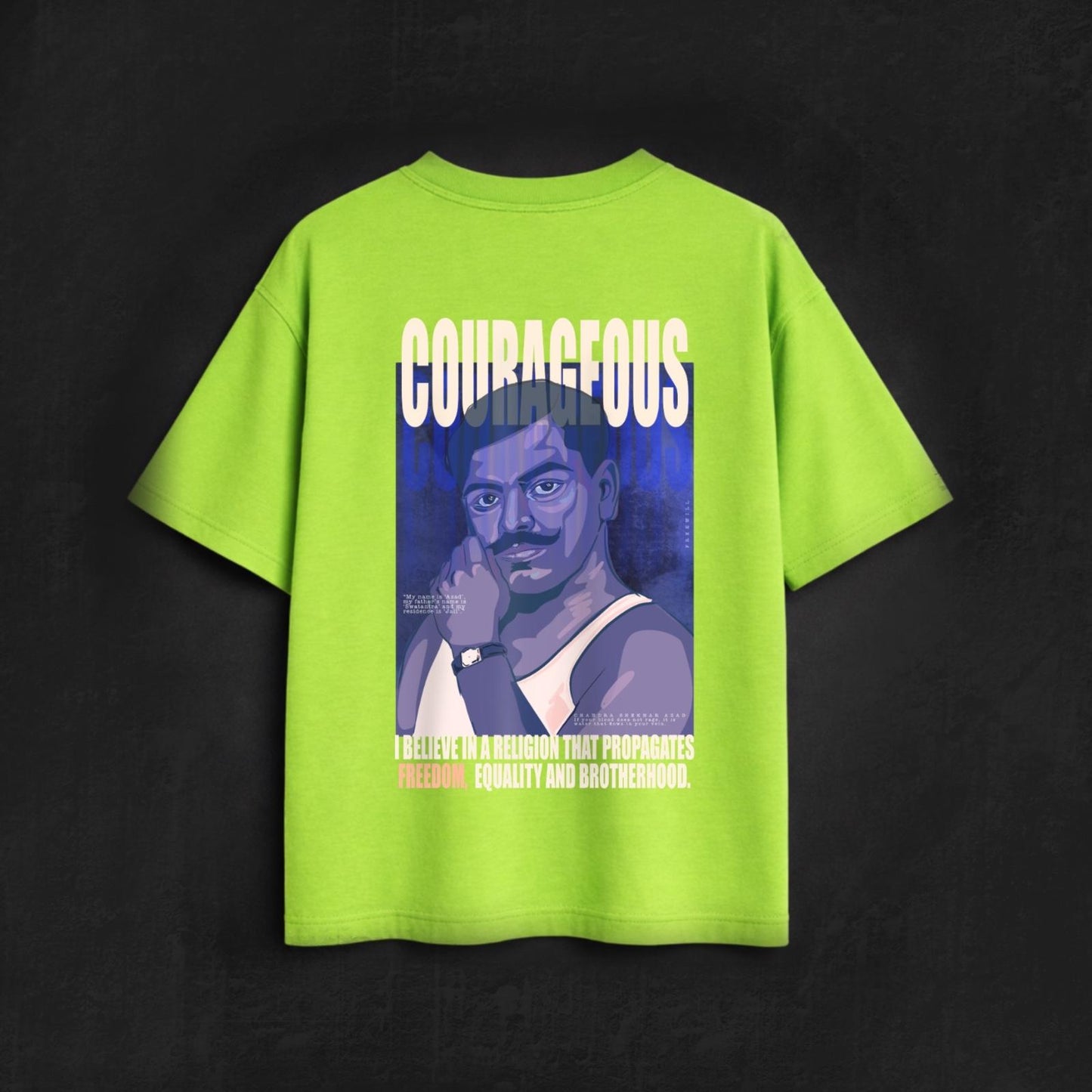 COURAGE- OVERSIZED TSHIRT