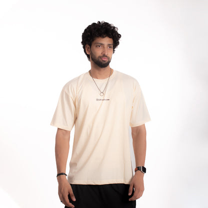 cream t shirt mens


