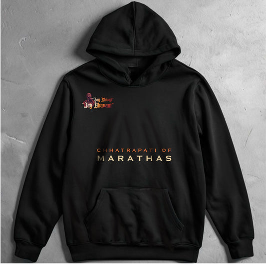 Chhatrapati - OVERSIZED BLACK Hoodie