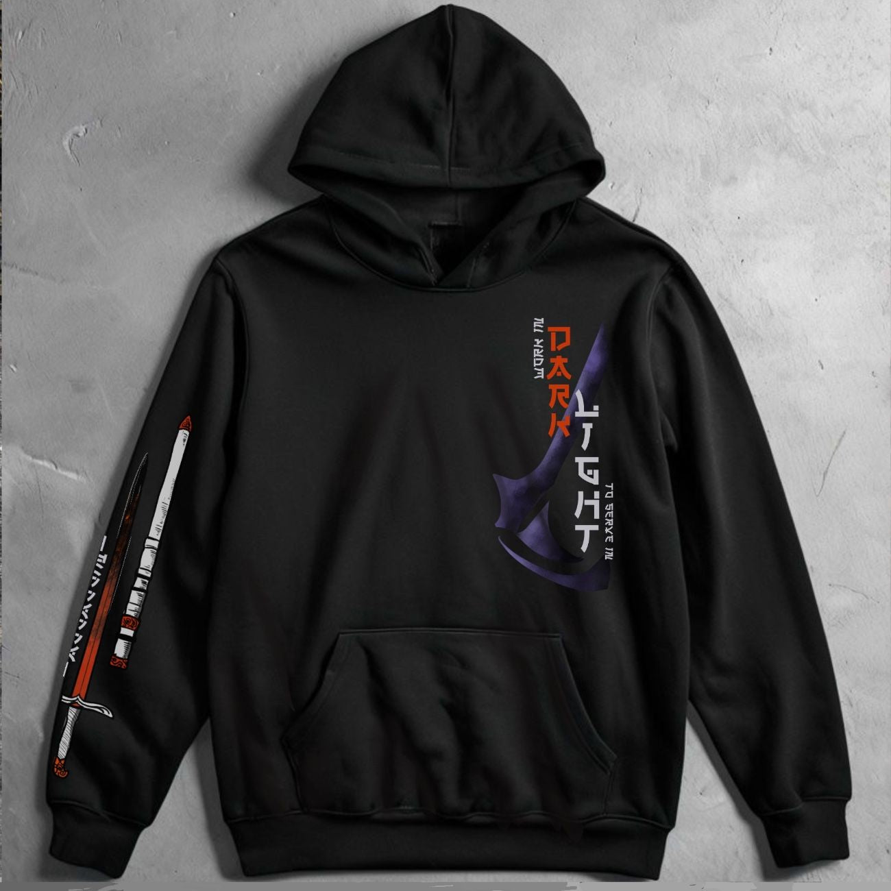 SHADOWS BLACK HOODIE