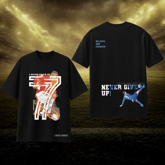 The Seven - OVERSIZED BLACK TSHIRT