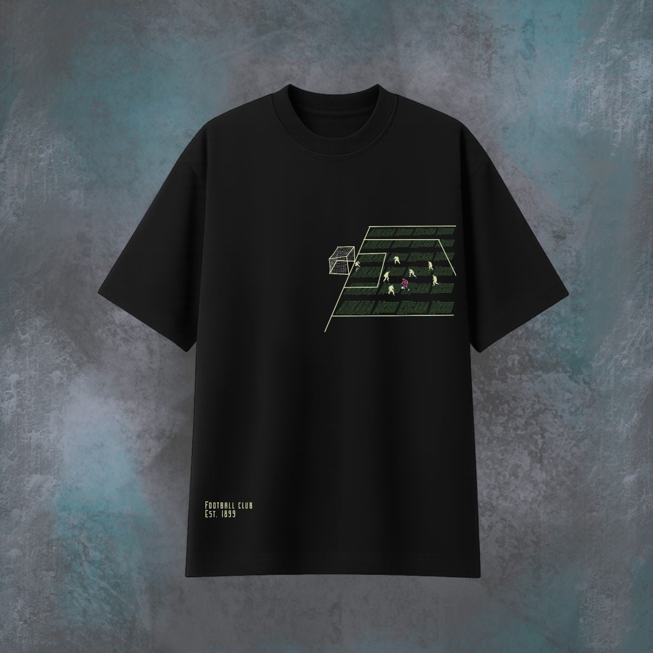 Final Touch - OVERSIZED BLACK TSHIRT