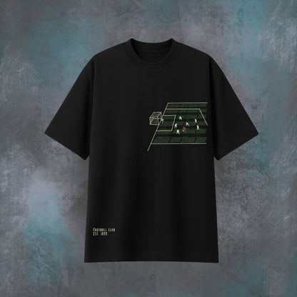 Final Touch - OVERSIZED BLACK TSHIRT